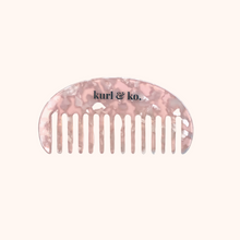 Load image into Gallery viewer, Travel Mini Dusk Marble Defining Comb
