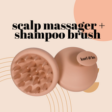 Load image into Gallery viewer, Dusk Scalp Massager + Shampoo Brush
